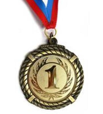 China Europe 3D plastic medallion, gold plastic medallion, awards plastic medallion for sale