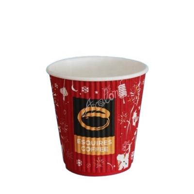 China Disposable Double 8oz Wallpaper Cup Raw Materials For Paper Cup for sale