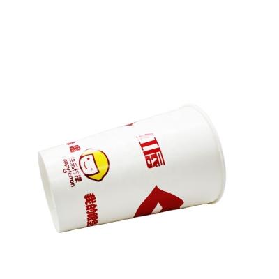 China Disposable Disposable Double PE Coated Beverage Cold Paper Cup for sale