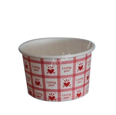 China Recycled Materials Disposable Ice Cream Paper Cup Cup Packaging Cup for sale