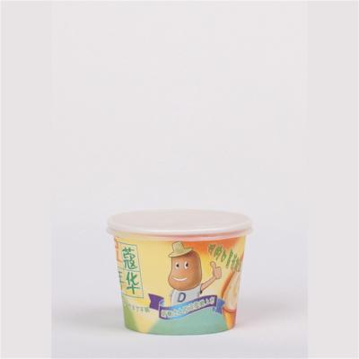 China Biodegradable Design Paper Cup Machine Wholesale Price Printing 4oz Drinks Paper Cup Food Ice Cream Paper Cup for sale