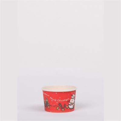 China Custom Logo Coffee Paper Cup Packaging Ice Cream Eco-Friendly Paper Cup From China Supplier Biodegradable Printing Paper Cup for sale