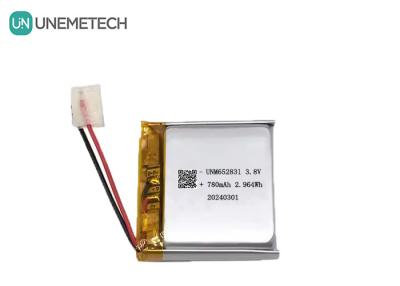 China 4.35V High Voltage Li Ion Battery 682531 780mAh 3.8V Wearable Device Battery CE Approved for sale