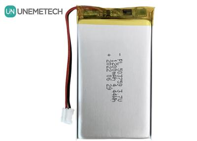 Κίνα Ανανεώσιμη μπαταρία πολυμερούς Li 3.7V 1200mAh 503759 μπαταρία πολυλιθίου για παίκτη συμβουλών προς πώληση