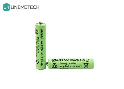 China Ni-MH AAA Battery 1.2V 300mAh Rechargeable Battery For Solar Lights And Remote Controller for sale