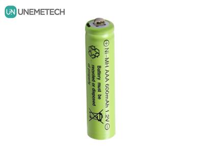 China AAA 1.2V 600mAh Rechargeable NiMH Batteries AAA600 For Electronic Toys for sale