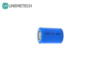 Κίνα 3.7V 80mAh Μικρή κυλινδρική επαναφορτιζόμενη μπαταρία ιόντων λιθάνθρακα 10150 για κουρέλι μαλλιών της μύτης προς πώληση