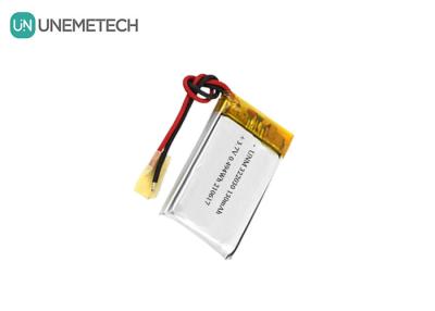 China 322030 Rechargeable Li Polymer Battery 3.7V 130mAh Lipo Battery for Fitness Tracker for sale