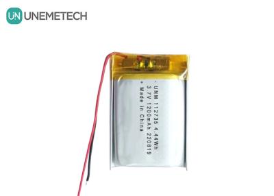 Κίνα 3.7V 1200mAh επαναφορτιζόμενη ευέλικτη μπαταρία LiPo 112735 για ηλεκτρονικά tablet προς πώληση