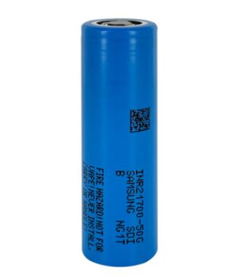 China Samsung 50G 21700 5000mAh 9.8A Battery 3.63V Lithium Ion Battery Cell INR21700-50G for sale