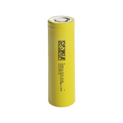 China 5000mAh 21700 Rechargeable Li Ion Battery INR21700-50E for Household Appliances for sale