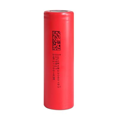 중국 INR21700-45E 3C 실린더 리?? 이온 배터리 3.7V 4500mAh 판매용