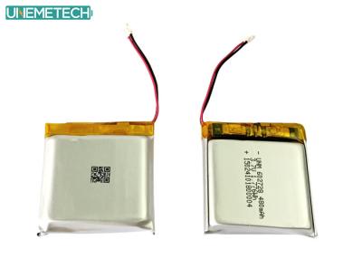 China 3.7V 480mAh 602728 Rechargeable Li-ion Polymer Battery For Mini Recorder for sale