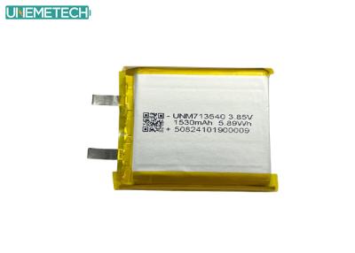 China 3.85V High Voltage Lithium Polymer Battery 1530mAh 713540 For Industrial Product for sale