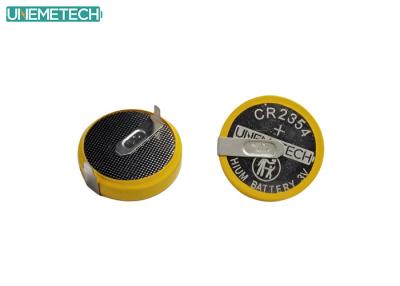 China CR2354 3V Button Battery 560mAh Primary Lithium Battery With Solder Tags For Rice Cooker for sale