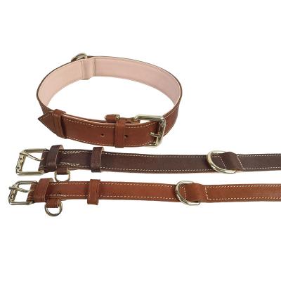 China Quick Release Direct Deal High Quality Adjustable Practical Anti Lost Leather Dog Collar For Dog for sale