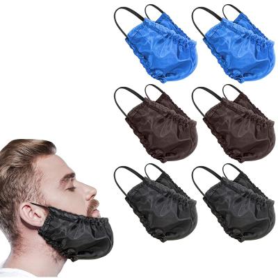 China Amazon Double Layer Beard Apron Beard Guard Durable Hot Selling High Quality Adjustable Beard Cover For Men for sale