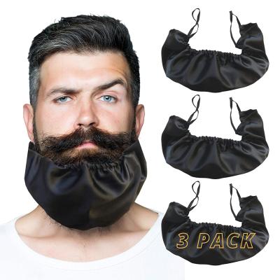 China Whosale Durable Fine Quality Facial Hair Beard Guard Adjustable Beard Cover Beard Apron For Men for sale