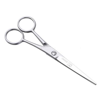 China Wholesale Unique Convenience Men's Brand Beard Balancing Scissors Logo Stainless Steel Beard Scissors Custom Made for sale