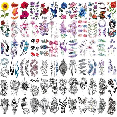 China Amazon Herbal Tattoo Sticker Temporary Hot Selling High Quality Custom Tattoo Sticker for sale