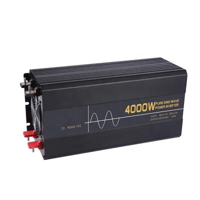 China RV DC to AC Inverters 4000W Pure Sine Wave Inverter Solar Inverter Price List with Battery for sale