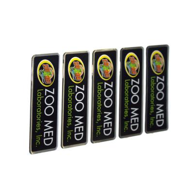 China Custom Shiny Effect Unique Dome Epoxy Stylish Name Badges Sticker Foil (M-EP139) for sale