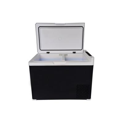 China Large Capacity Factory Supply 40L Mini Portable Fridge Freezer Car Refrigerator Car Dual-Use Refrigerator for sale