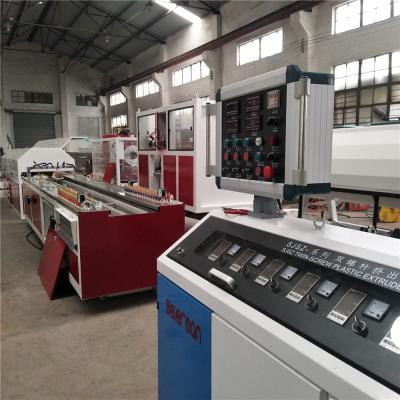 China Full Automatic Plastic Wood Profile Profile Made Machine for sale