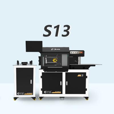 China Advertising Company EJON S13 CNC 4 FUJI Servo Stainless Steel Luminous Letter Signs Bending Machine Price CNC Automatic Bending Machine Programming for sale