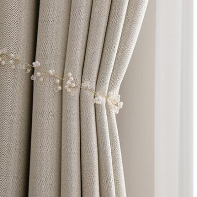 China Blackout Curtain For Living Room Ready Made Curtain Blackout For Living Room Bedroom Material 100% Polyester Fashion Design for sale