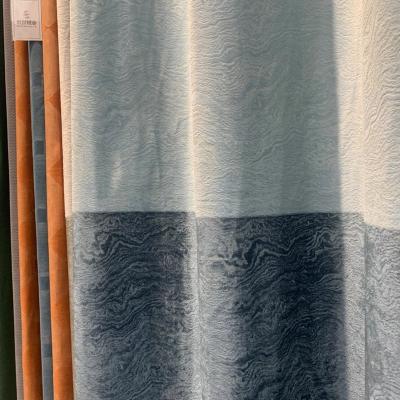 China Wholesale Ready Made Holland Velvet Blackout Curtains Polyester Fabric Blackout Window Curtains for sale