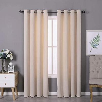 China Fire Retardant Blackout Velvet Drapes Velvet Curtain Panels Matt Drapes Window Treatments Heavy Solid For Bedroom Boys Room for sale