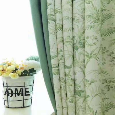 China Cheap Wholesale 100% Polyester WOVEN CURTAIN FABRIC In Blackout Sheet Price Manufacture Bed for sale