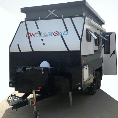 China Electric body towing van camper travel RV model home expedition travel camper off road motorhome 4x4 conversion for sale for sale