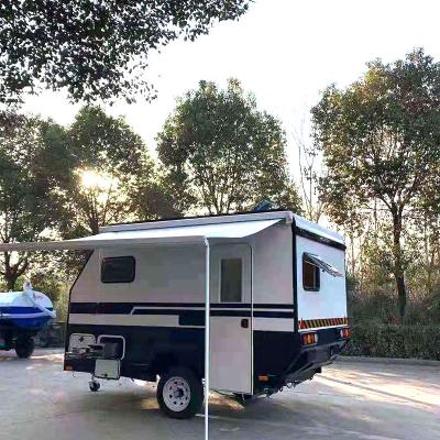 China Travel Trailer China Side On Tent Door Window Camper Motorhome RV Motorhomes For Sale for sale