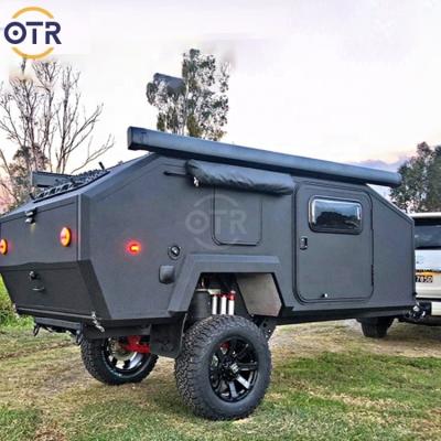 China Road Car Camping Trailer Caravan Camper Travel Trailer Small Lightweight Custom for sale