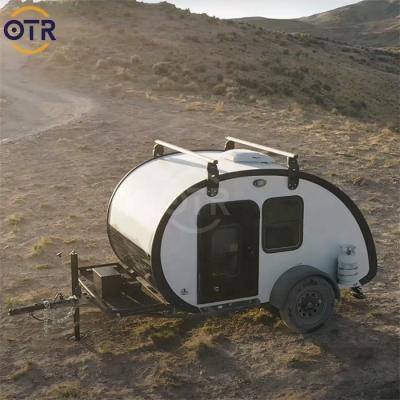 China Factory price light cheap teardrop trailer rv caravan affordrdable manufacturers with lite for sale