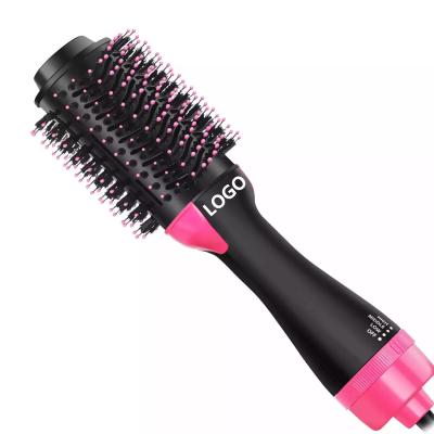 China N900 Step One Palette Nondisposable Salon Hair Dryer and Hot Air Volumizer Styling Brush Ion Straight Hair Straightener Curler Negative Comb for sale