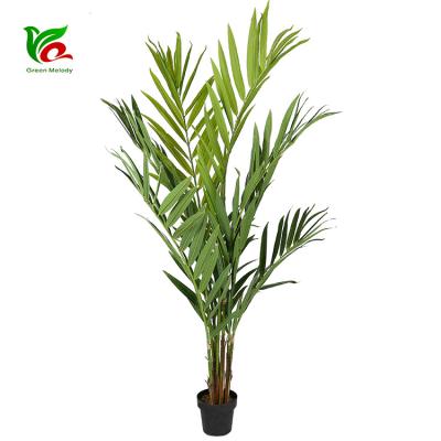 China Home Decor Eco - Friendly Indoor Decorative Artificial King Palm Tree 1.9m for sale