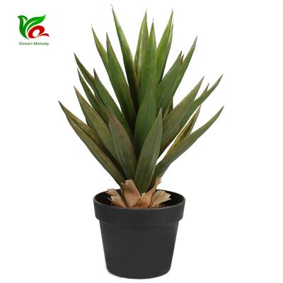 China Independent-design 0.5m Indoor Decoration Bonsai Plastic Aloe Plant for sale