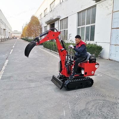 China Hotels 0.8 Ton Minibagger Digger Crawler Mini Excavators for sale