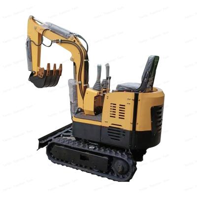 China Hydraulic Motor Closed Crawler Cabin 1.2Ton 1200KG EPA Mini Excavator With CE From Hotels for sale