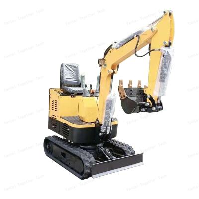 China 1.2 Ton Mini Wheel Digger Excavator Excavator Hotels For Sale Price for sale