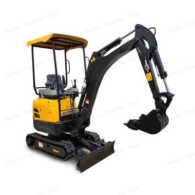 China Hotel Excavators Machine Mini Excavators 2.0t Crawler Excavators Agricultural Machinery for sale