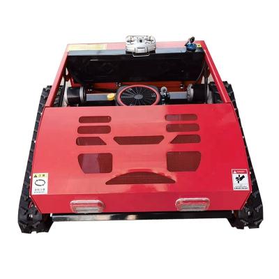 China 4-Stroke Mini Crawler Type Remote Control Robot Gasoline Engine Lawn Mower for sale