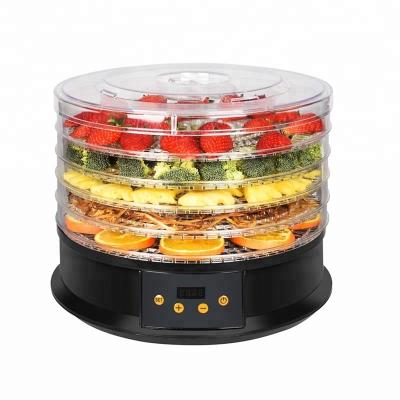 China New Household Hot Selling 360 Degree Rotating Round Food Dehydrator Beef Jerky Maker for sale