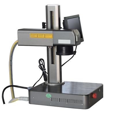 China Air Cooled Hot Sales Raycus Fiber Marking Machine 20W Fiber Marker for sale