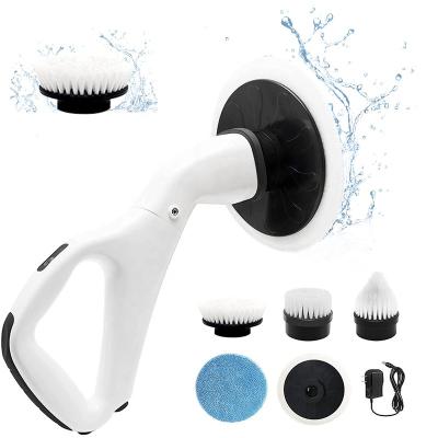 China Dropshipping Stocked Adjustable Electric Turbo Cleaning Scrub Clean Brush Kitchen Cleaning Tool Kit for sale