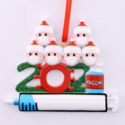 China Christamas Home Decoration Christmas High Quality Resin Souvenirs Christmas Gift Pendant Ornament for sale