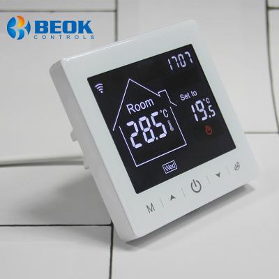 China Modern Digital WIFI House Floor Heating Tuya Google Assistant Thermostat and Alexa Control for sale